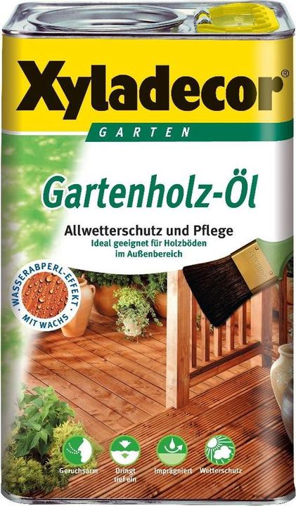 Immagine prodotto Xyladecor Olio di legno da giardino (Natura Scuro, 2.50 l)