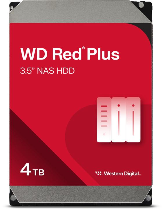 Image du produit WD Red Plus (4 To, 3.5", CMR)