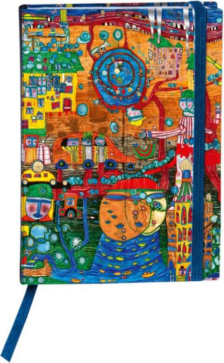 Produktbild Hundertwasser Agenda 2025 (Harter Einband, Französisch, Englisch)