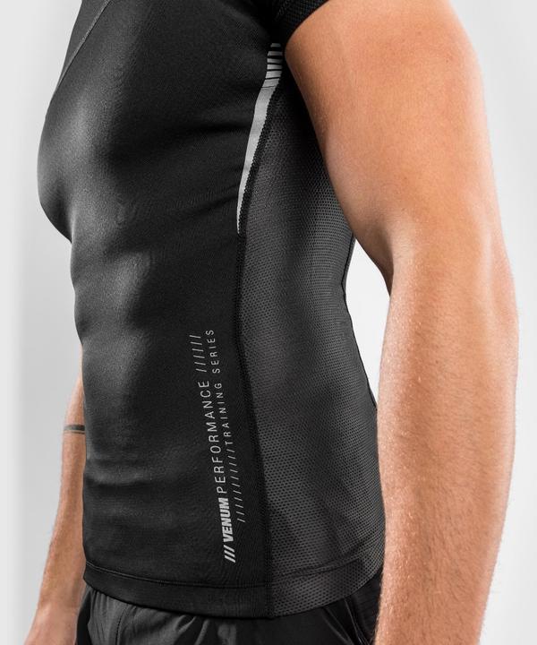 Actual product image Venum tempest 2.0 Rashguard Short Sleeves â€“ Black/Grey - L (L)