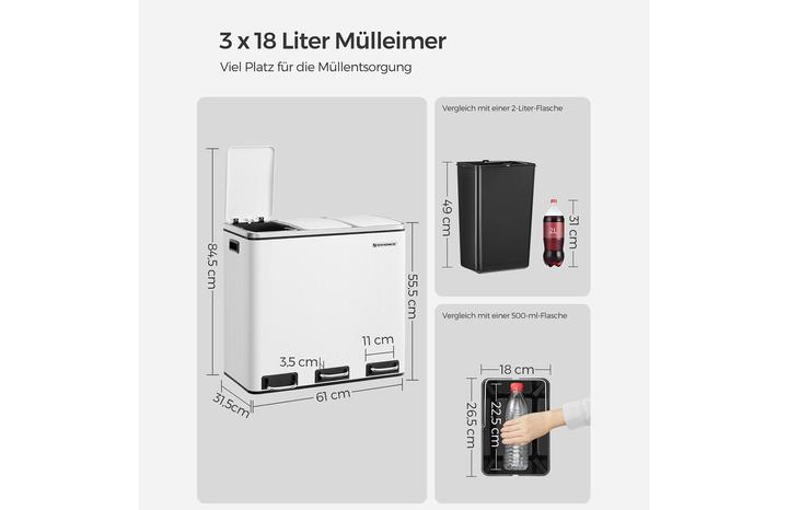 Image du produit Songmics Rubbi (54 l)