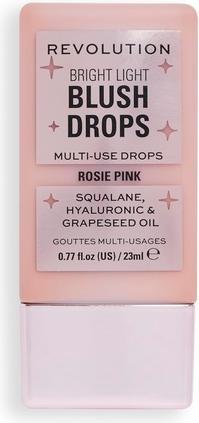 Immagine prodotto Makeup Revolution Gocce di Blush Luminoso con Acido Ialuronico Finitura Radiosa Rosa Rosie 23ml (Rosa Rosie)