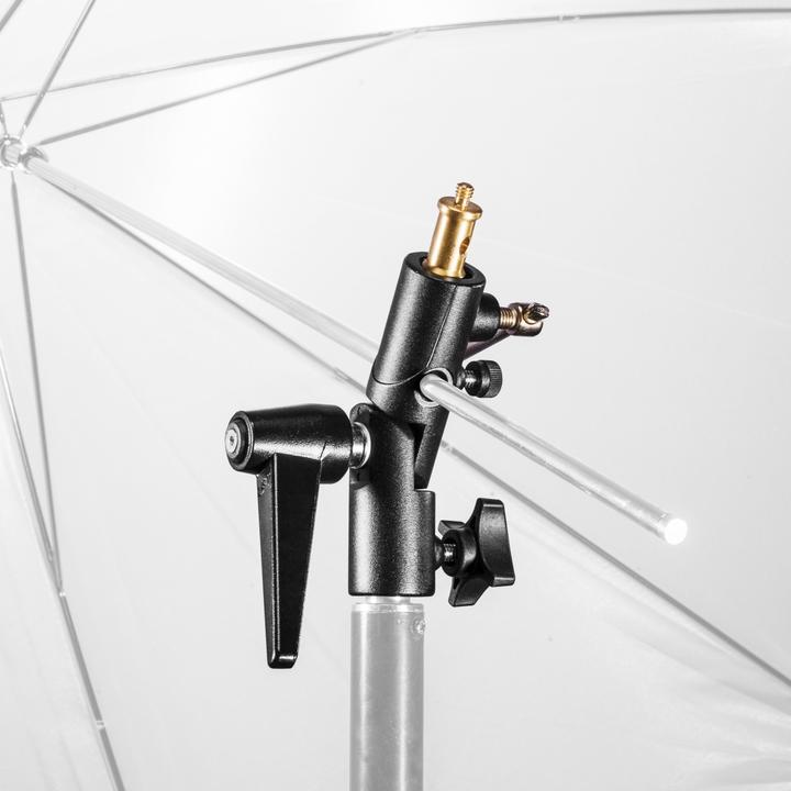 Actual product image Walimex Umbrella holder tiltable with spigot mount (Mounting)