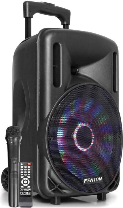 Fenton FT10LED Active Trolley Speaker (Active, 1x 450 W)