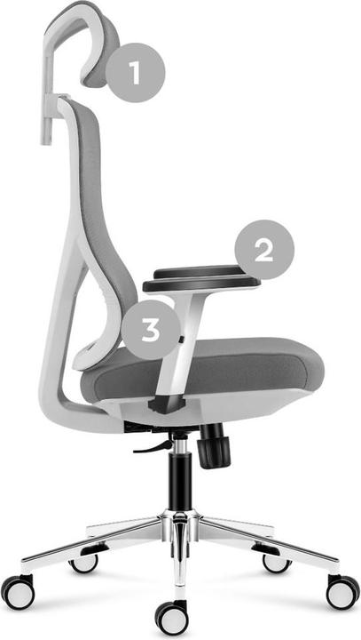 Actual product image Mark Adler Fotel biurowy MA-Manager 3.3 WHITE