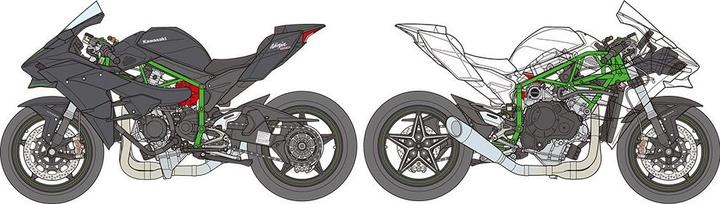Image du produit Tamiya Kawasaki Ninja H2R