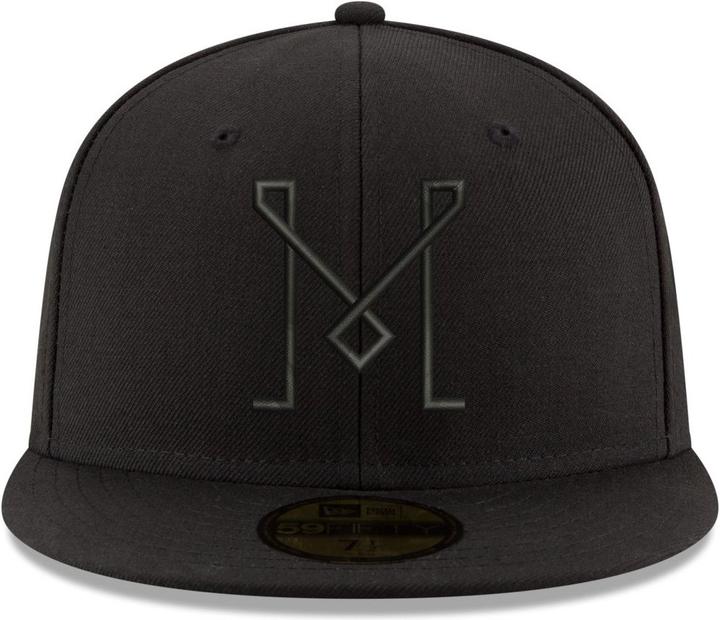 Actual product image New Era 59Fifty Fitted Cap - BLACK MLS Inter Miami - 7 1/8 (7 1/8)