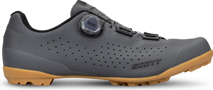 Matt grey., Black