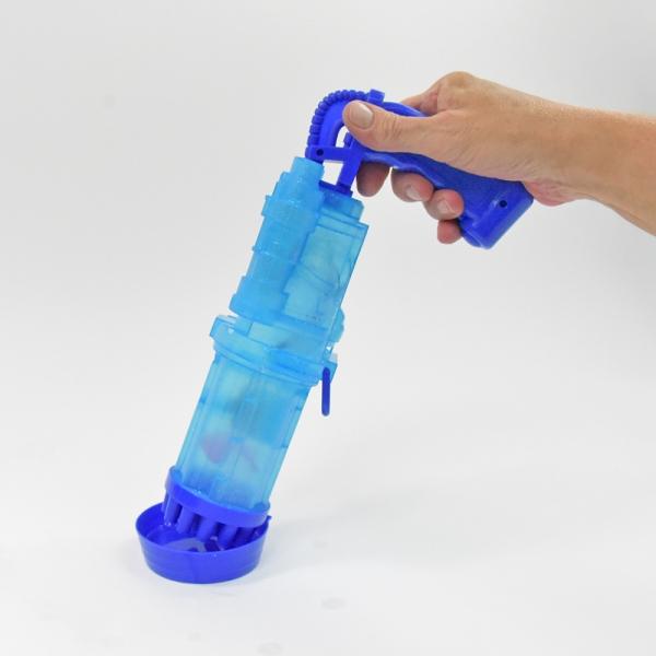 Produktbild Kögler Seifenblasen Bazooka, 2x 50ml Seifenblasenflüssigkeit, 30x10x16cm