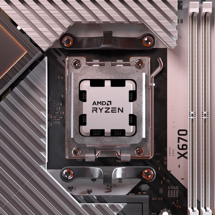 Actual product image AMD Ryzen 5 9600 (AM5, 3.80 GHz, 6 -Core)