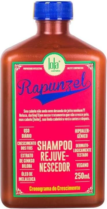 Actual product image Label.M Lola Brasil Rapunzel Collection Shampoo 250ml (250 ml, Liquid shampoo)