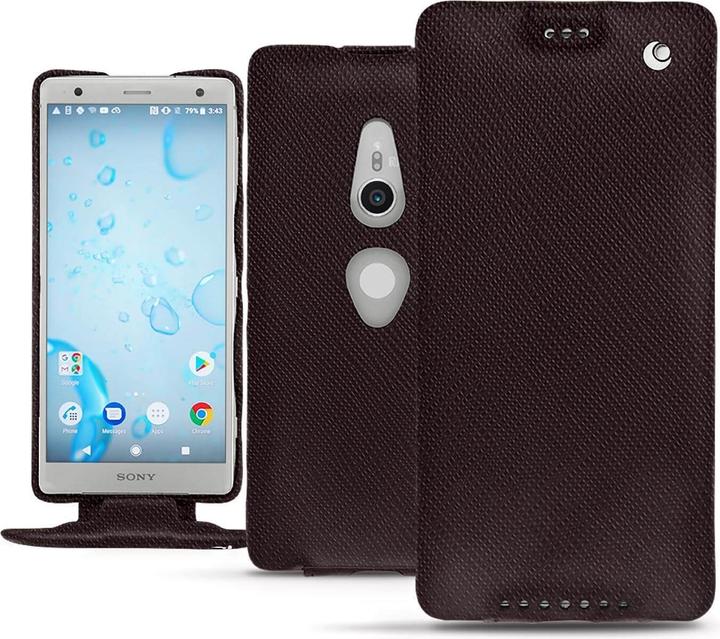 Actual product image Noreve Leather cover vertical (Sony Xperia XZ2)