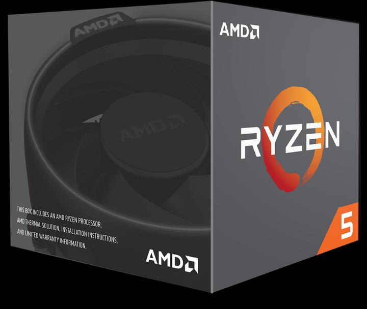 Produktbild AMD Ryzen 5 1400 (AM4, 3.20 GHz, 4 -Core)