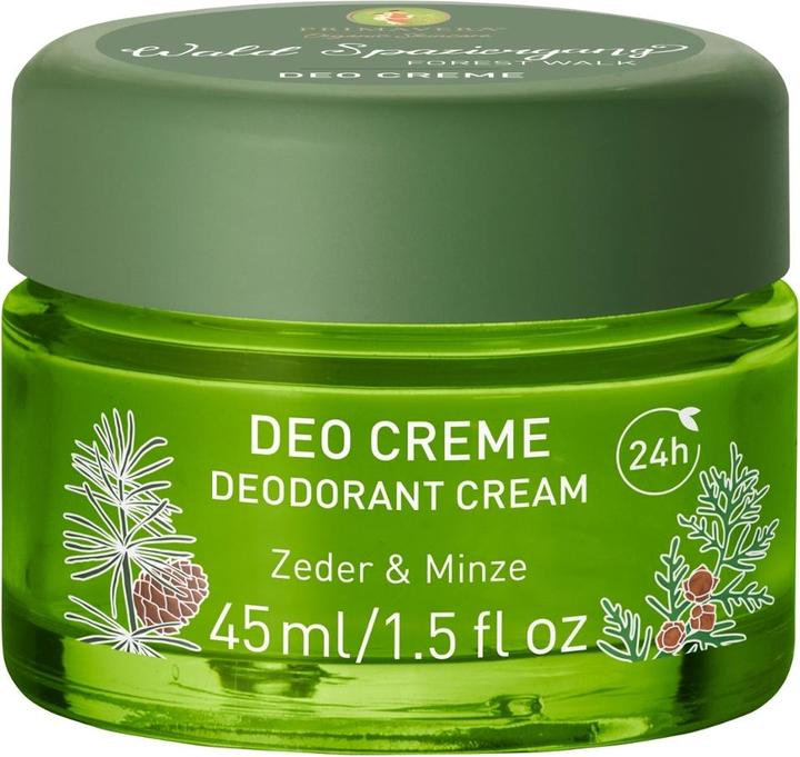Actual product image Primavera Deodorant cream forest walk pot 45 ml (Crème, 45 ml)