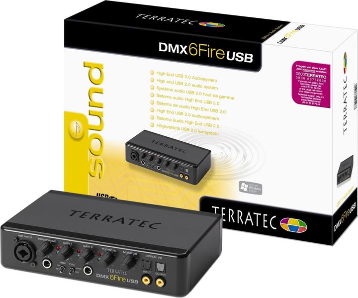 Image du produit Terratec DMX 6 Fire (USB)
