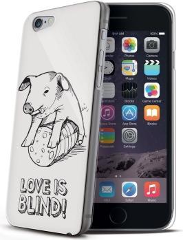 Produktbild Celly Love is Blind Handyhülle Cover Weiss (Apple iPhone 6)