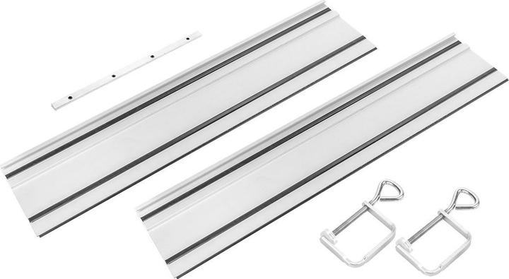 Graphite Graphit-Schneidführungsschiene (2 x 700 mm Führungsschienen, Verbinder, 2 Klemmen) (70 cm)