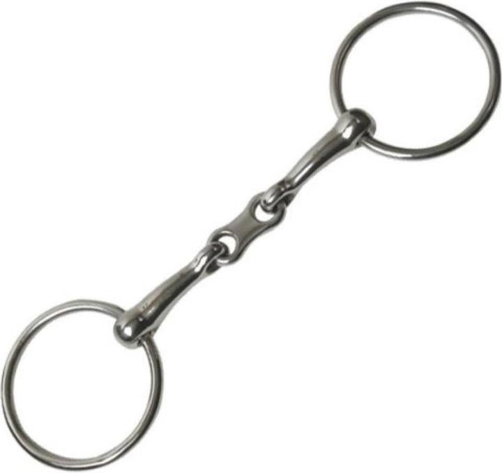 Immagine prodotto J.P. Korsteel Snaffle ad acqua a doppia rottura in acciaio inossidabile