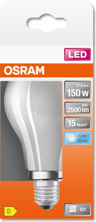 Image du produit Osram Rétrofit LED Classic A (E27, 17 W, 2500 lm, 1 x, D)