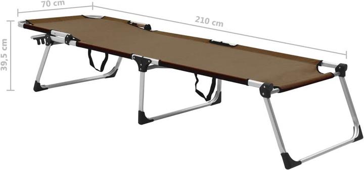 Produktbild VidaXL Klappbare Senioren-Sonnenliege (70 cm)