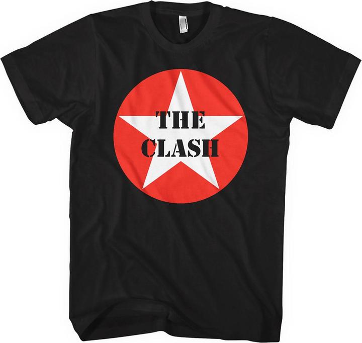 The Clash TShirt Abzeichen