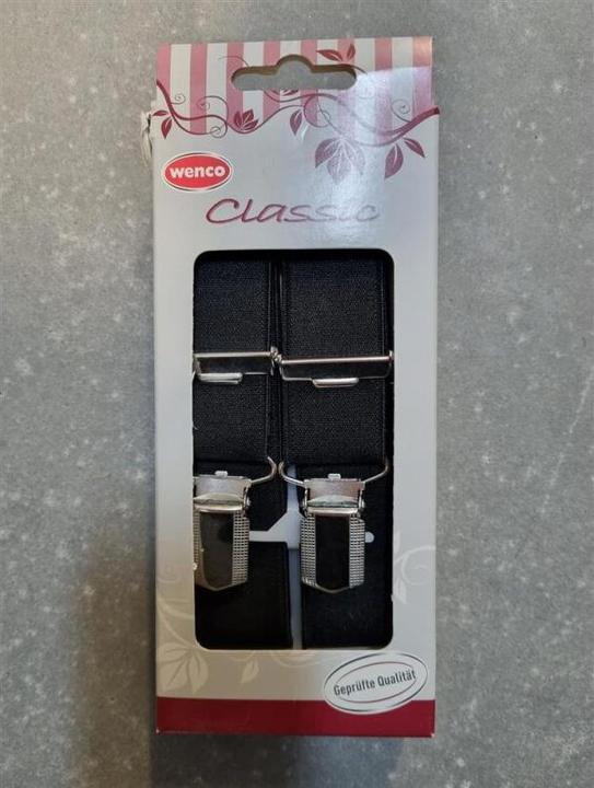 Wenco Hosenträger Classic anthrazit
