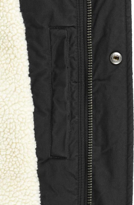 Image du produit Solid Darnell Manteau D'Hiver Avec Peau De Mouton Parka D'Hiver Veste Longue Pour Homme À Capuche 10 (S)