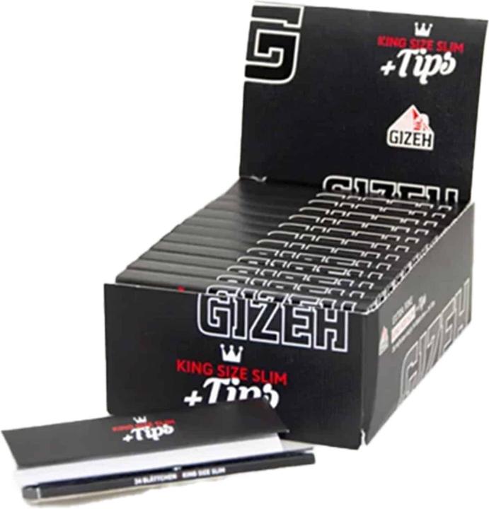 King Size Slim + Tips (boîte de 26 pièces)