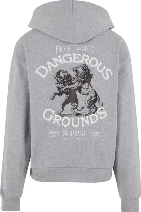 Immagine prodotto Urban Classics Felpa con cappuccio con zip oversize Upscale Dangerous Grounds - 178347 (M)
