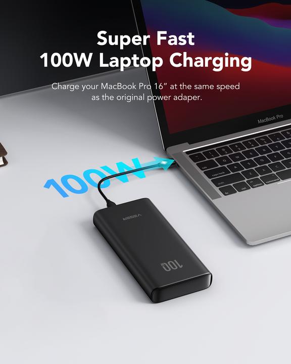 Produktbild Veger T100 (20000 mAh, 100 W, 74 Wh)