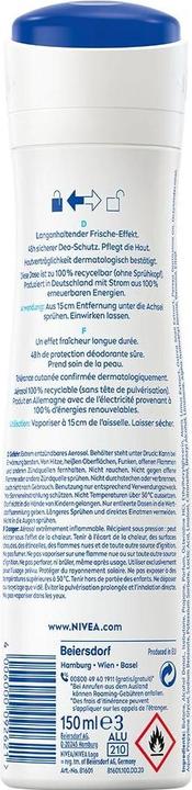Actual product image NIVEA Fresh Natural (Spray, 150 ml)