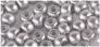 Produktbild Rayher Rocailles, 3mm ø, silber, 200 Stück