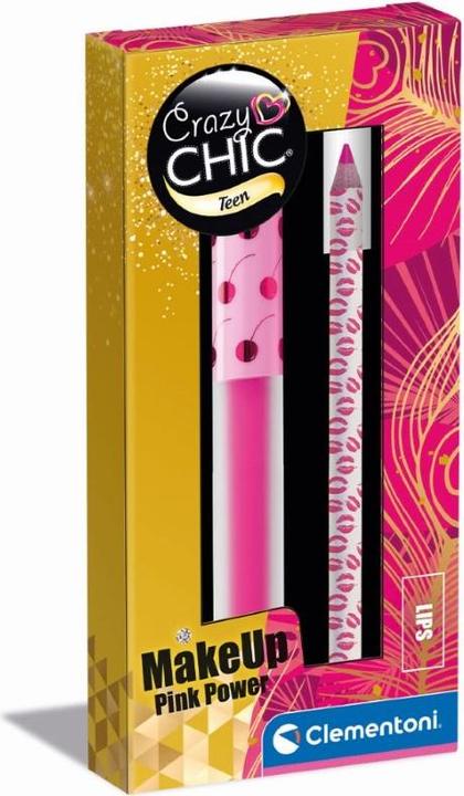 Produktbild Clementoni Crazy Chic Teen - Lipgloss & Matita Pink Power