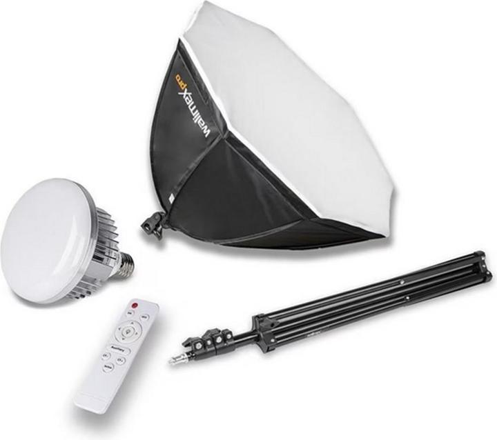 Walimex pro LED 60W Octagon Ø65cm Bi Color Kit 1 (Softbox, 65 cm)