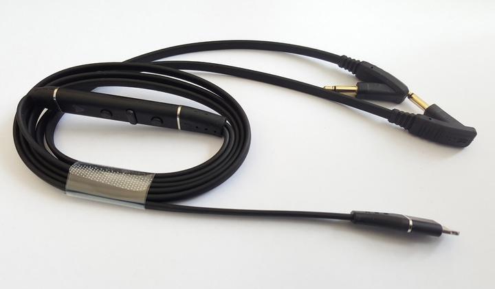 Actual product image Audeze SINE replacement cable with Lightning connector (1.5m, Lightning, SINE)