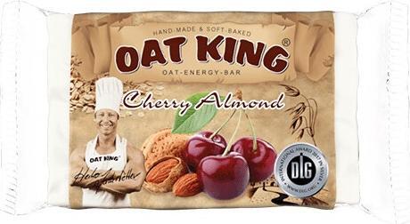 Actual product image Oat King Oat Energy Bar (Cherry and almond, 1 pcs., 95 g)