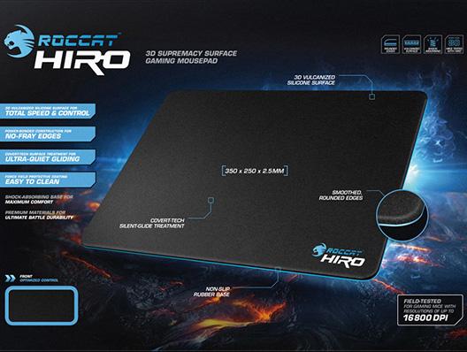 Actual product image Roccat Hiro 3D Supremacy Sufrace Gaming Mousepad