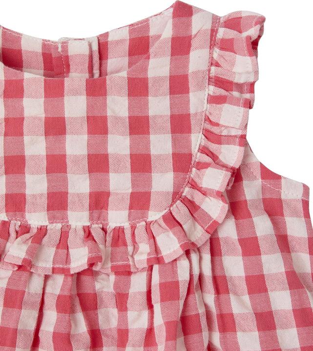 Produktbild Vertbaudet Baby-Set mit Vichykaro: Kleid & Slip (62)