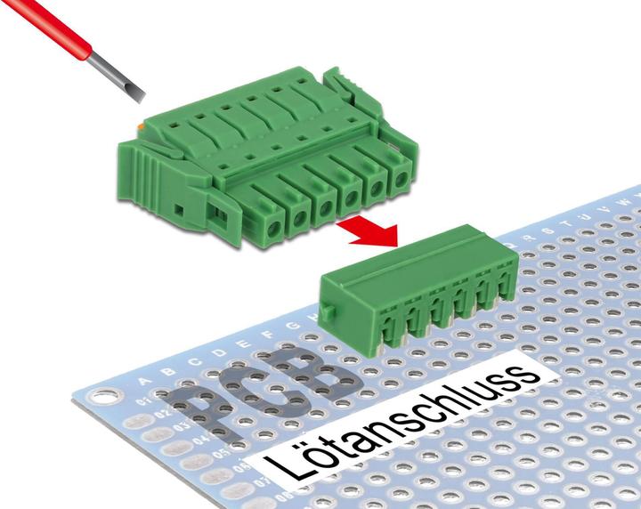 Actual product image Delock Terminal block grid horizontal