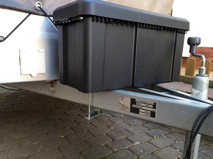 Actual product image LAS Drawbar box