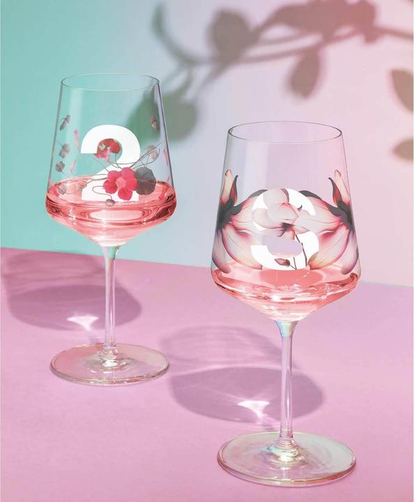 Produktbild Ritzenhoff Aperitifgläser Blumen & Zahlen Sommersonett (5.44 dl, 2 x, Aperitifgläser)
