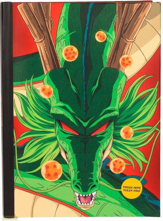 SD Toys Carnet Lumineux Dbz - Shenron (A5)