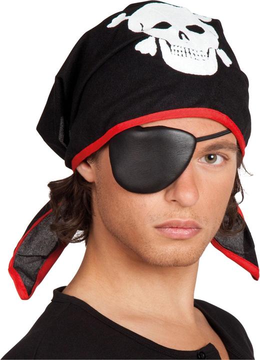Immagine prodotto Boland Bandana pirata con benda sull'occhio