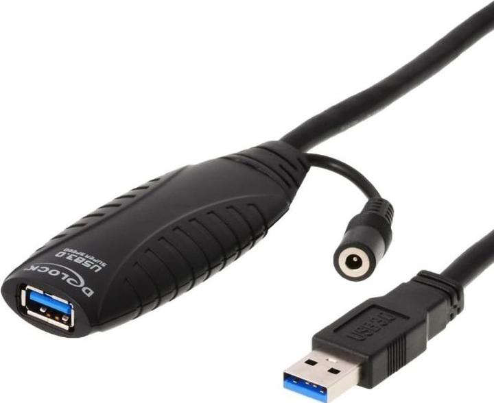 Produktbild Delock Aktives USB 3.0 Verlängerungskabel (10 m, USB 3.0)