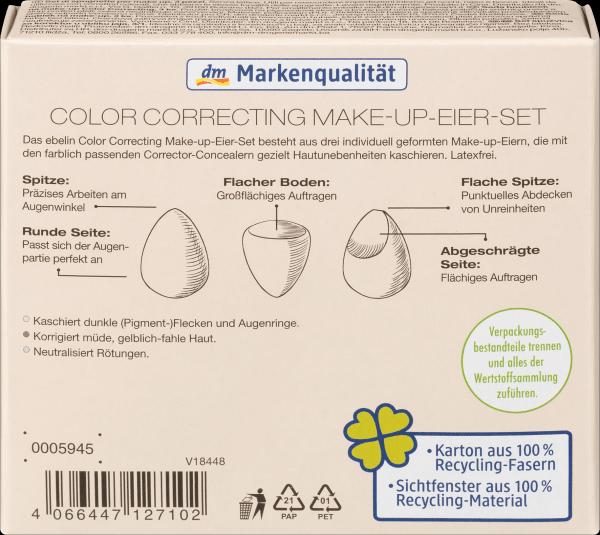 Produktbild dm ebelin Make-up-Eier-Set