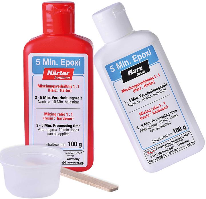 Actual product image R&G 5 minute epoxy 200g working pack (200 g)