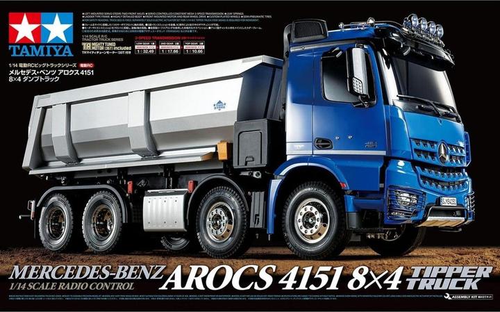 Produktbild Tamiya Muldenkipper Mercedes Benz Arocs (Kit)