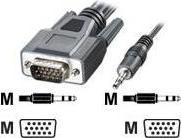 Produktbild Roline VGA-Audio-Kabel (15 m, 3.5mm Klinke (AUX))