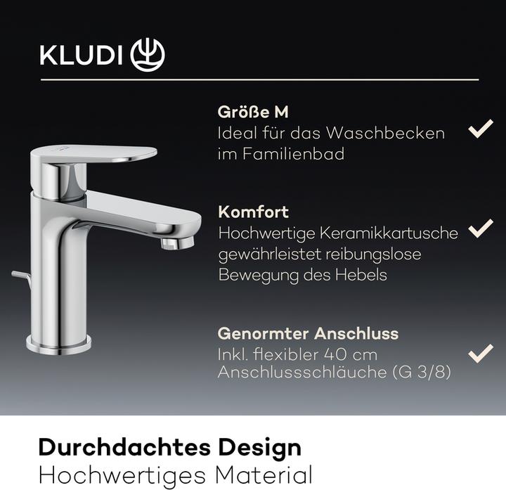 Produktbild Kludi X1 Waschtischarmatur