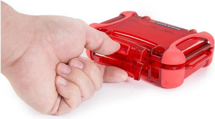 Actual product image Nanuk Outdoor Case Nano 310 Red (Photo case, 1.29 l)